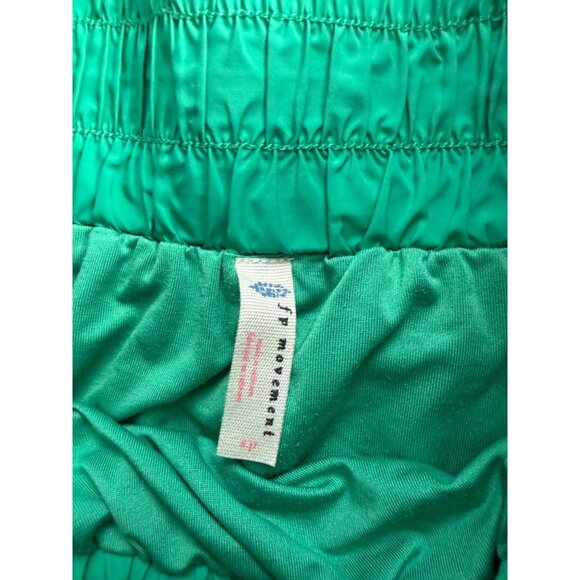 FREE PEOPLE Rainforest Green Ruffle Detail Shorts Size Small - Picture 5 of 5